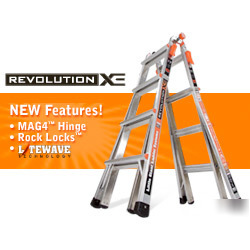 17 1A revolution xe little giant ladder & work platform