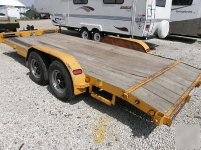 2007 equipment trailer bobcat tractor truck car hauler