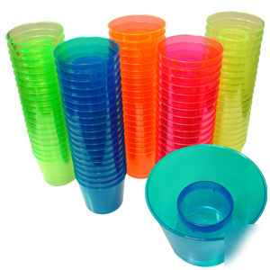 500 neon powerbomb bomb shots shot glass cups bomber