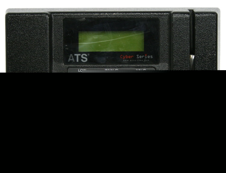 Ats csx 2 digital accu time clock terminal w/ethernet