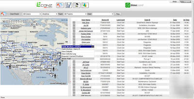 Mobile time clock and employee tracking