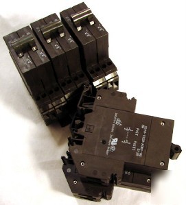 Qty 5 eta thermal mag circuit breaker 2210-T220 2 pole