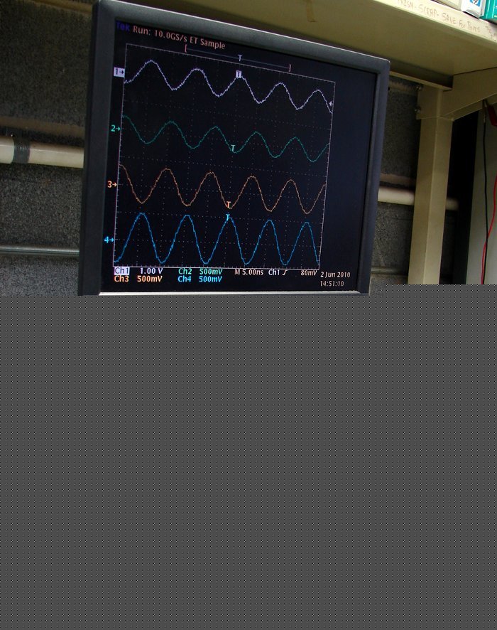 Tektronix TDS544A 500MHZ 4CH color digitizing scope