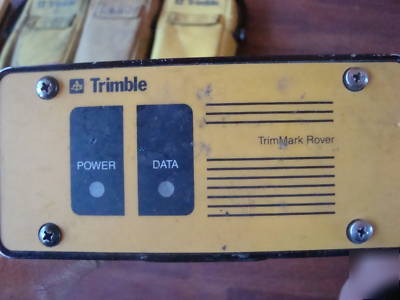 Trimble navigation TDC1 TRIMTALK900 trim mark rover gps