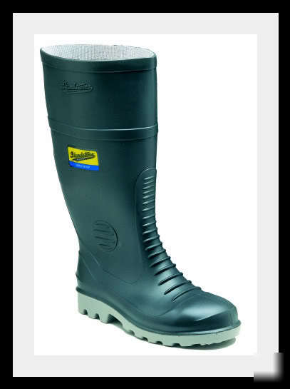 Blundstone steel toe cap safety gumboots sz 5 workwear