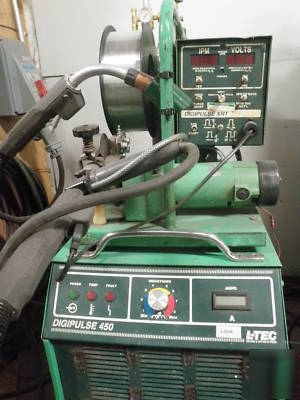 L-tec esab linde digipulse 450 wire feed mig welder