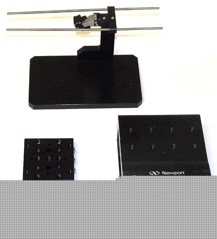New lot port linear positioner stage aligner ring mount