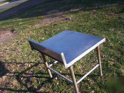 Stainless steel table kitchen shop garage bench --->nj 