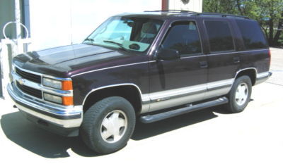 1997 chevy tahoe 4X4 leather V8 auto loaded