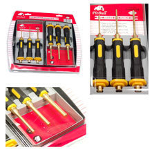 Brass pin punch set 6 pieces CHIPC06