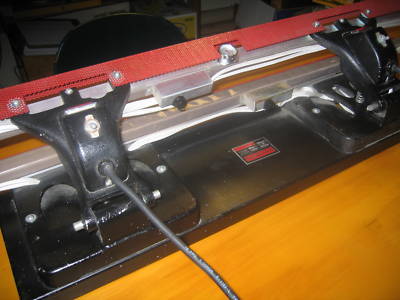Clamco bench mounted universal heat sealer 36