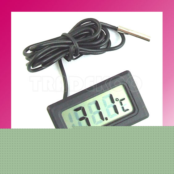 Digital lcd thermometer sensor for refrigerator freezer