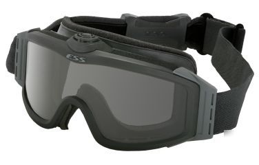 Ess eyewear profile turbofan black two lens goggle set
