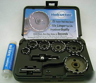 Hougen holcutter hole saw cutter kit free shipping