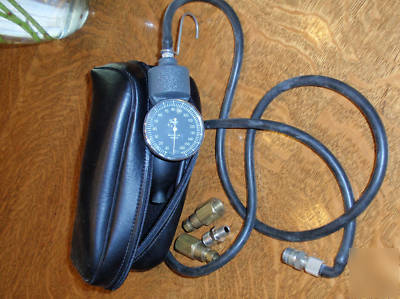Taylor squeeze bulb hand pump calibrator 0-160 inch