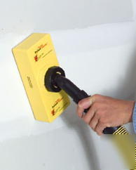 Turbo drywall sander-hand held-made by dustless