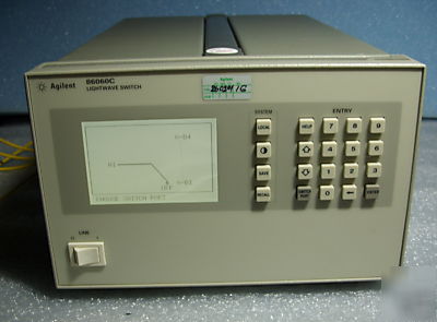 Agilent hp 86060C lightwave switch nice