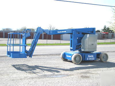 Genie aerial manlift boom lift man boomlift electric