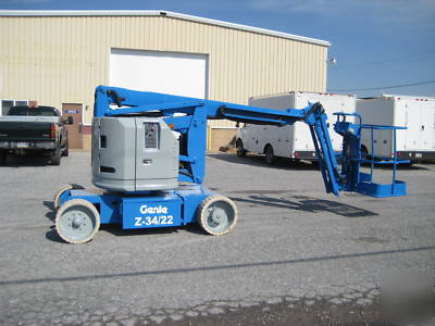 Genie aerial manlift boom lift man boomlift electric