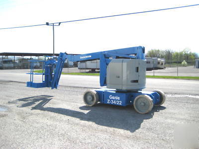 Genie aerial manlift boom lift man boomlift electric