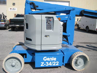 Genie aerial manlift boom lift man boomlift electric