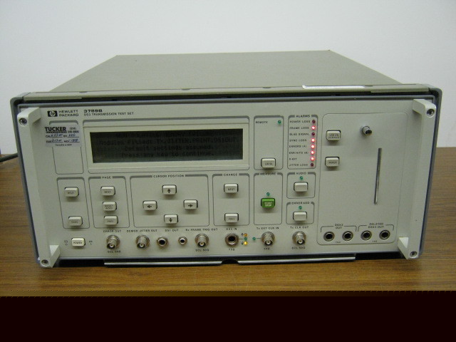 Hp agilent 3789B/003/010 D3 test set