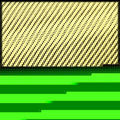 Hybrid kevlar/basalt fiber cloth fabric for composites