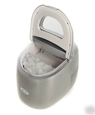 Ice appliance original, silver ice maker