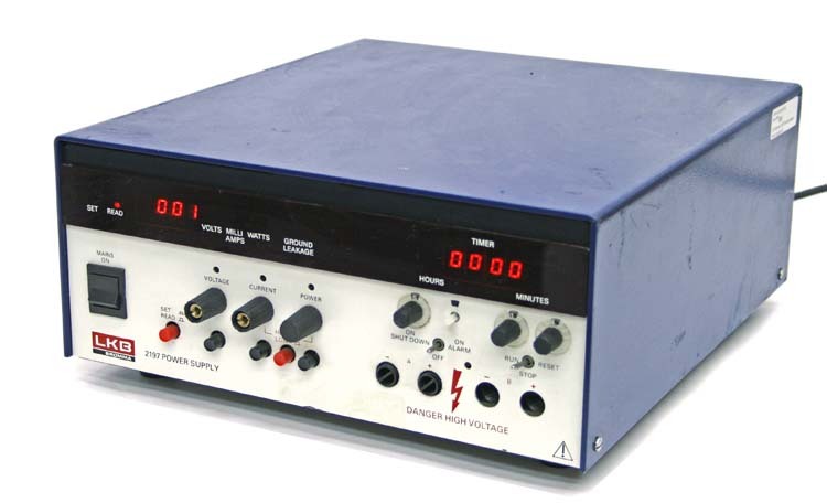 Lkb bromma 2197 electrophoresis power supply unit