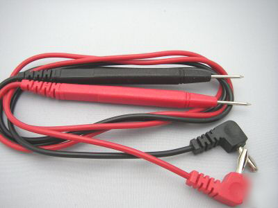 New professional banana test leads black red a pair