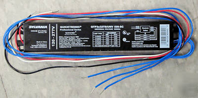 Sylvania electronic ballast QTP3X32T8/unv isn-sc