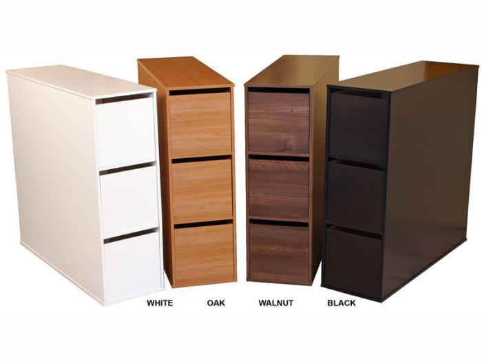 Venture horizon 1145 -project center 3 bin,wood cabinet