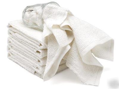 Bar mops resturant cleaning towels ribbed 32OZ 24 piece