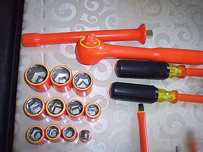 Huge lot of cementex tools,electrician,insulated,tool