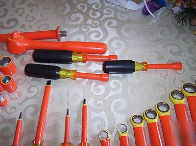 Huge lot of cementex tools,electrician,insulated,tool