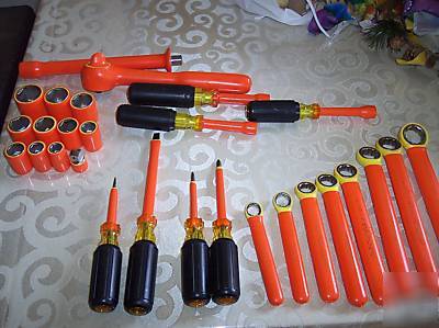 Huge lot of cementex tools,electrician,insulated,tool