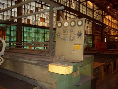Mg, 9300P, 20' width, flame cutting machine 