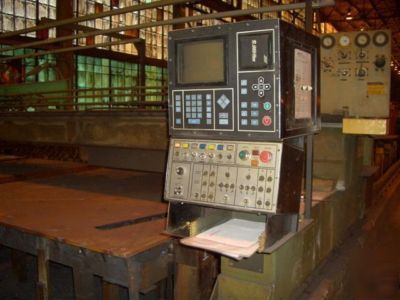 Mg, 9300P, 20' width, flame cutting machine 