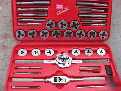 New hanson tap & die set model 23614 made in usa nice