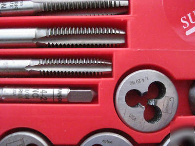 New hanson tap & die set model 23614 made in usa nice