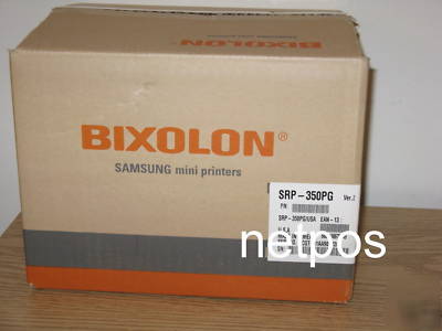 Samsung bixolon srp-350PG receipt printer open box 