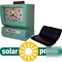 Solar-powered time recorder acroprint SP125