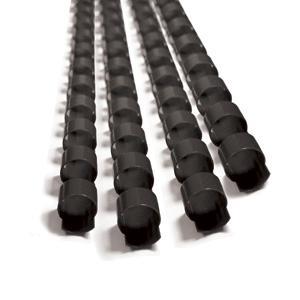 1/4 comb binding element black - 100/pack 1$ start