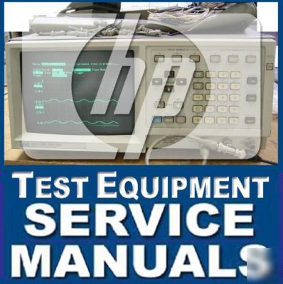 Agilent hp test logic analyzer service manuals -2- cds