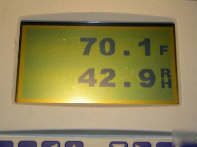 Dickson FH125 temperature & humidity lcd graphing log