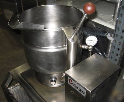 Groen 20QT tilting electric steam kettle tdb 7-20 