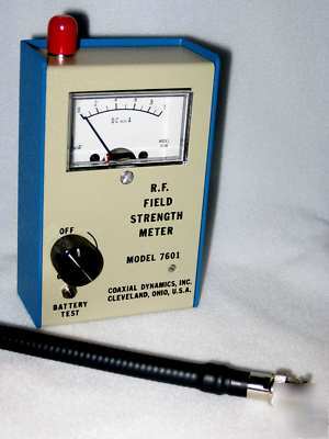 New coaxial dynamics 7601 fs field strength meter ( )