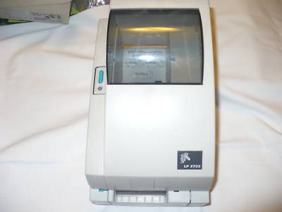 Zebra lp 2722 thermal label printer, parrallel, no p/s