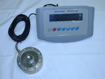 10,000 lb compression digital load cell scale