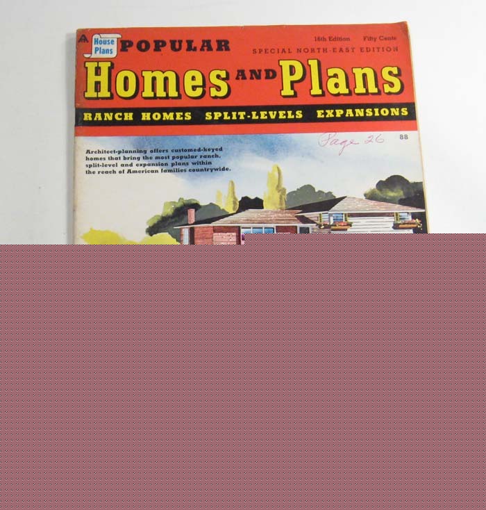 1961 popular homes & plans house plans catalog #16